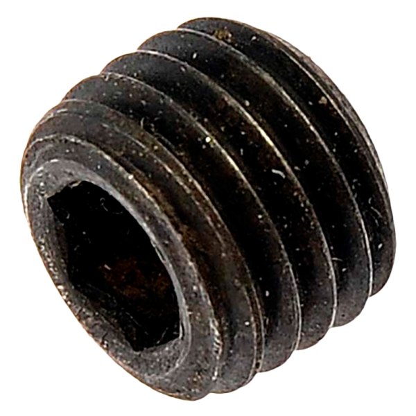 Dorman® - SAE 5/16"-24 x 1/4" UNF Black Oxide Steel Cup-Point Socket Set Screws with Flat Tip