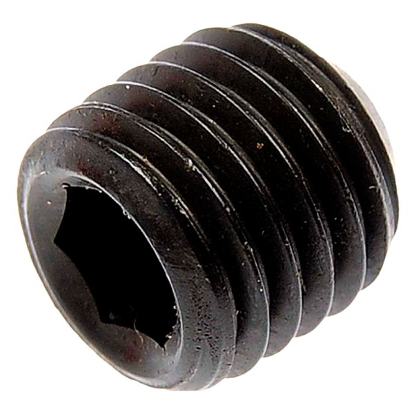 Dorman® - SAE 5/16"-24 x 5/16" UNF Black Oxide Steel Cup-Point Socket Set Screws with Flat Tip