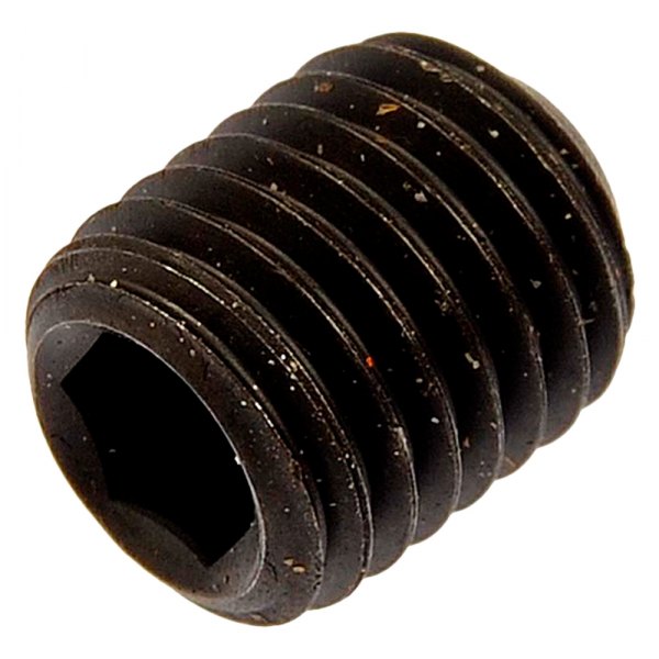 Dorman® - SAE 5/16"-24 x 3/8" UNF Black Oxide Steel Cup-Point Socket Set Screws with Flat Tip