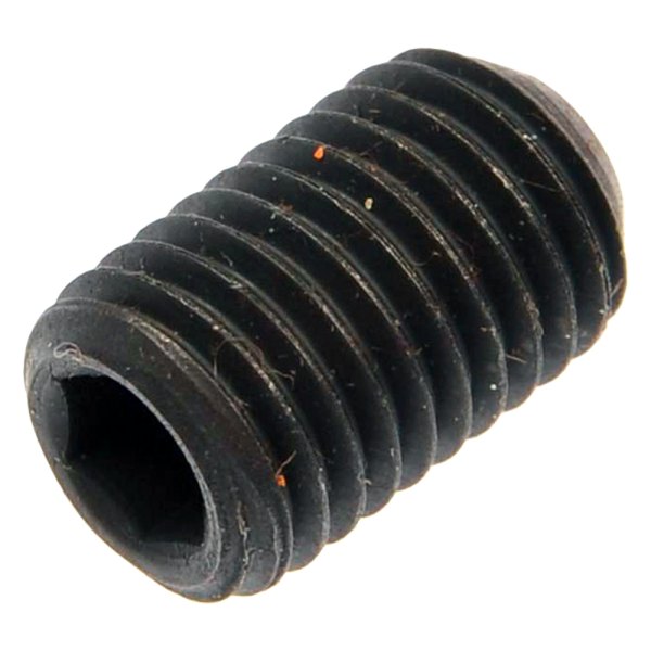 Dorman® - SAE 5/16"-24 x 1/2" UNF Black Oxide Steel Cup-Point Socket Set Screws with Flat Tip