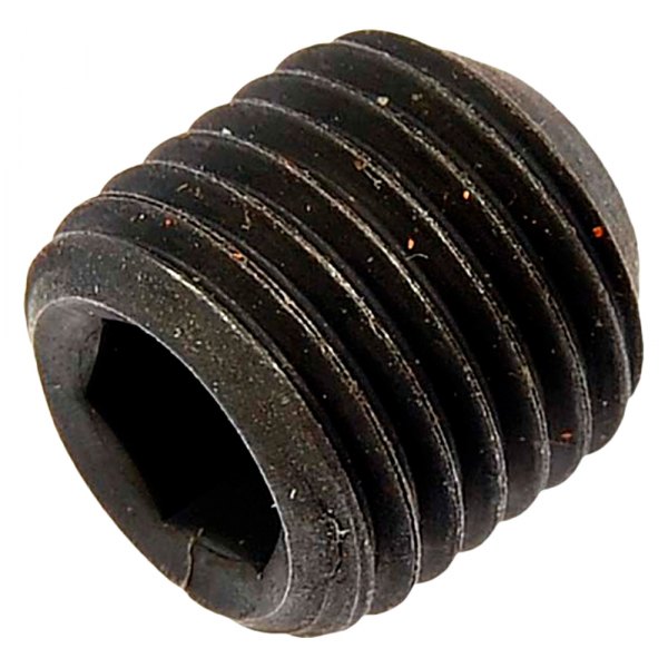 Dorman® - SAE 3/8"-24 x 3/8" UNF Black Oxide Steel Cup-Point Socket Set Screws with Flat Tip