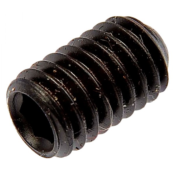 Dorman® - Metric M6-1.0 x 10 mm Coarse Black Oxide Steel Cup-Point Socket Set Screws with Flat Tip