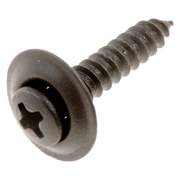 Dorman® - AutoGrade™ #10 x 1" Steel Black Phillips Trim Head SEMS Screws (5 Pieces)