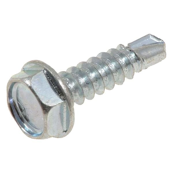 Dorman® - #6 Steel Zinc-Plated Hex Self-Drilling Screw Assortment (8 Pieces)