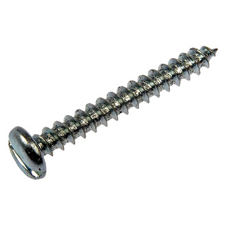 Dorman® - AutoGrade™ #10 x 1-1/2" Steel Slotted Pan Head SAE Sheet Metal Screws (23 Pieces)