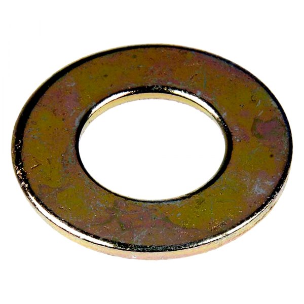 Dorman® - 0.438" Steel (Grade 8) Yellow Zinc Plain Washers (28 Pieces)