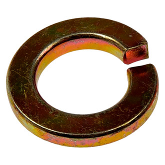 Dorman® - 0.438" SAE Steel (Grade 8) Yellow Zinc Split-Lock Washers (42 Pieces)