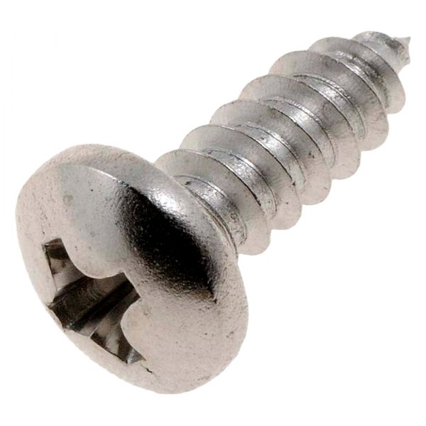 Dorman® - AutoGrade™ #8 x 1/2" Stainless Steel Phillips Flat Head SAE Self-Tapping Screws (51 Pieces)