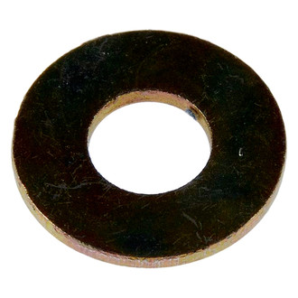 Dorman® - 0.188" Steel (Grade 8) Yellow Zinc Plain Washers (8 Pieces)