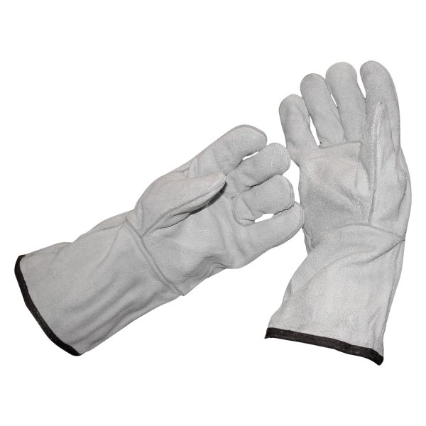 Dr.Shrink® - One Size Fits All White Leather Gloves