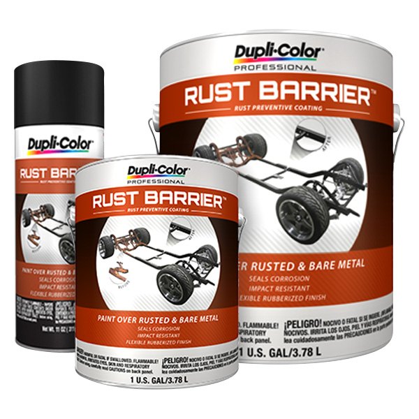 Dupli-Color® - 11 fl. oz. Gloss Black Aerosol Rust Barrier