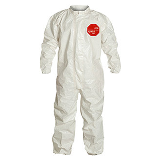 DuPont® - Tychem 4000™ 3X-Large White Chemical Resistant Coverall