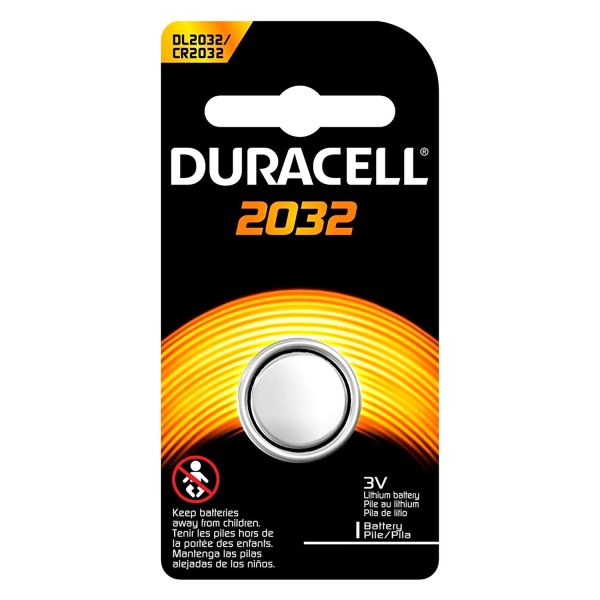 Duracell® - CR2032 3 V Lithium Coin Cell Batteries (6 Pieces)