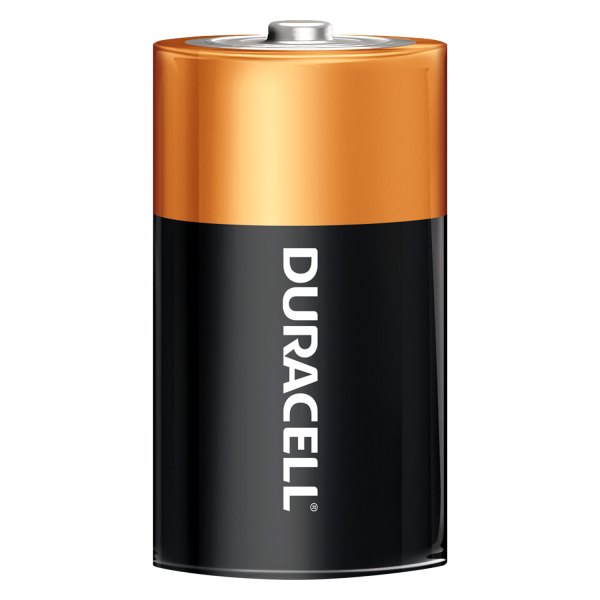 Duracell® - COPPERTOP™ D 1.5 V Alkaline Primary Batteries (2 Pieces)
