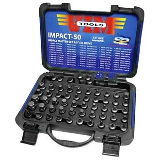 VIM Tools® - 3/8" Drive Impact Bit Socket Set