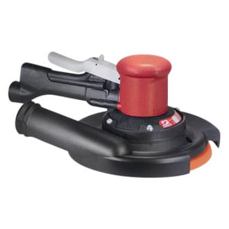 Dynabrade® - 8" Two-Hand Central Vacuum Random Air Orbital Sander