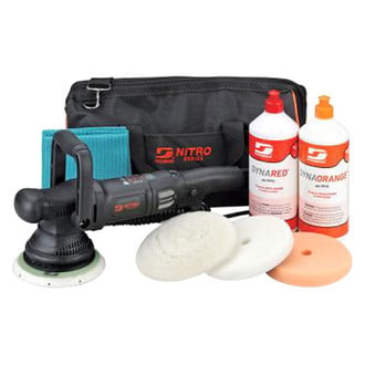 Dynabrade® - Nitro Series™ 6" 120 V 9.0 A Corded Variable Speed Orbital Polisher Kit