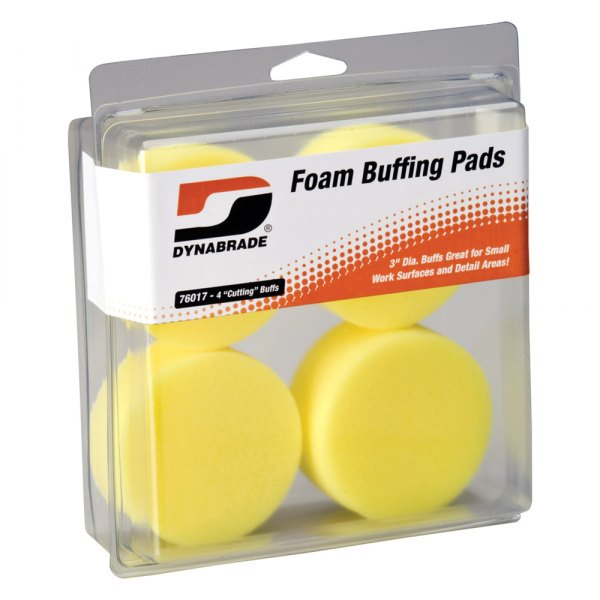 Dynabrade® - 3" Foam Yellow Polishing Pad