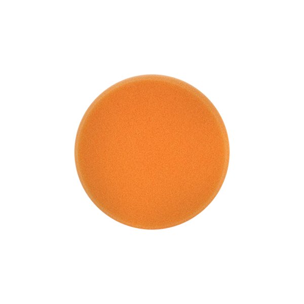 Dynabrade® - DynaCut™ 5-1/2" Foam Orange Flat Hook-and-Loop Polishing Pad