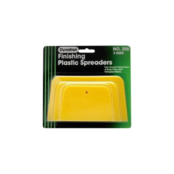 Dynatron® - 3 Pack 4" x 6" Yellow Plastic Spreader Set