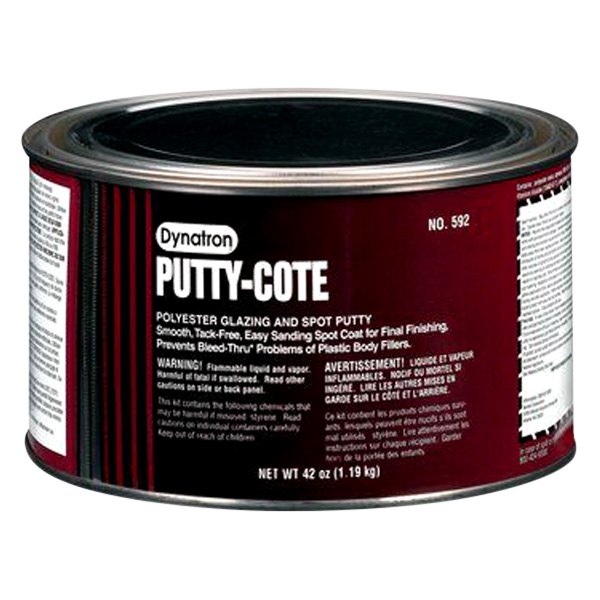 Dynatron® - 6 Cans 24 oz. Polyester Glazing and Finishing Putty Filler