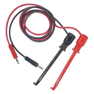 Details about   2 Sets Electro Specialties Black Jumper Test Leads 36" Mini EZ Hook 204-36W NEW 