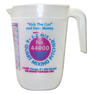 E-Z Mix® - 6 Pieces 4 qt Plastic Mixing Pitchers