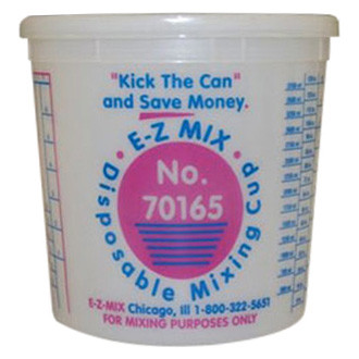 E-Z Mix® - 25 Pieces 5 qt Plastic Mixing Cups