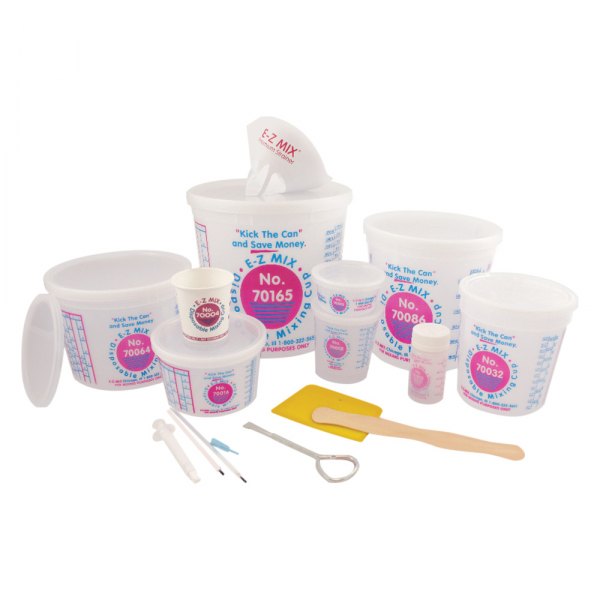 E-Z Mix® - 4 oz. to 5 qt Mixing Cup Kit with Lid