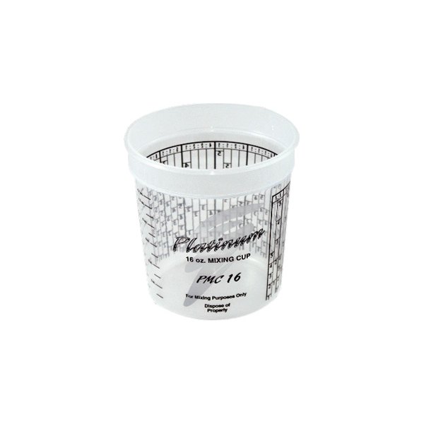 E-Z Mix 1 Pint (16 oz.) Disposable Measuring & Mixing Cups (100 per Case)
