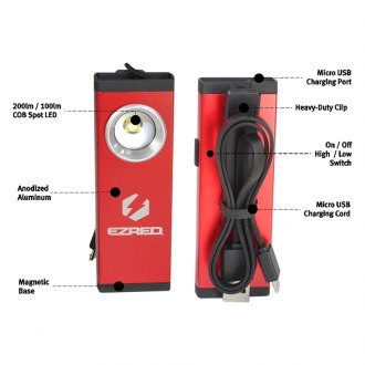 500 Lumens Blue #XL5500-BL EZ Red Xtreme Dual LED Dimming Magnetic Work Light 
