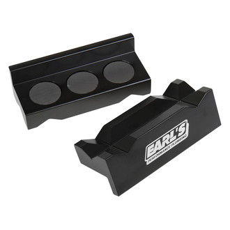 Earl's Performance Plumbing® - 2 Pieces 4" V-Groove Magnetic Vise Jaw Pads