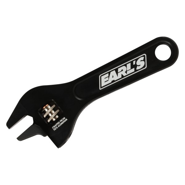 Earl's Performance Plumbing® - -3AN to -8AN Army Navy Black Anodized Plain Handle Adjustable Wrench