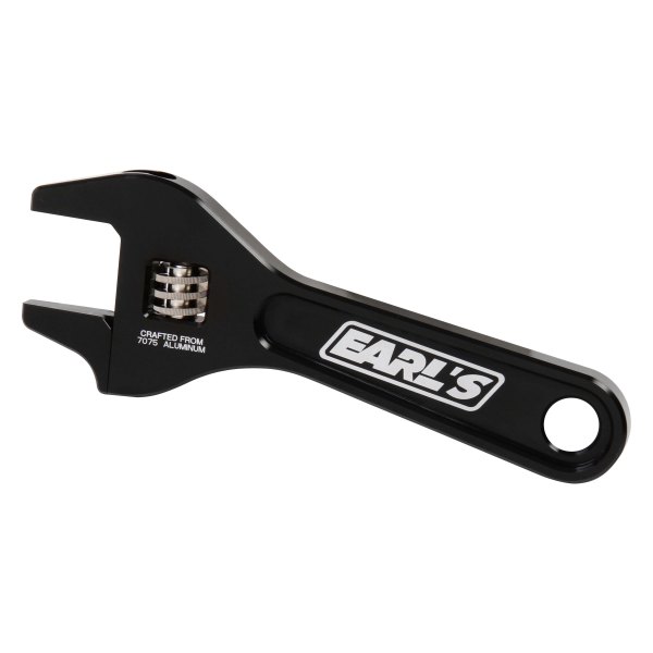 Earl's Performance Plumbing® - -3AN to -12AN Army Navy Black Anodized Plain Handle Adjustable Wrench