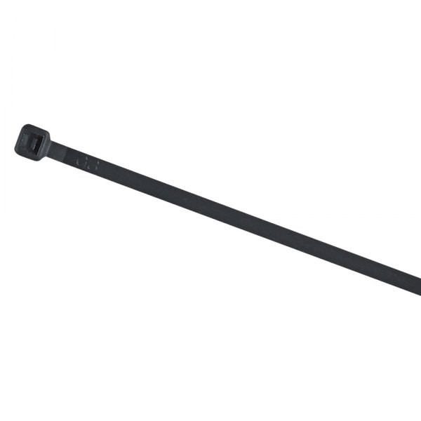 East Penn® - 11" x 50 lb Nylon Black UV Resistant Cable Ties