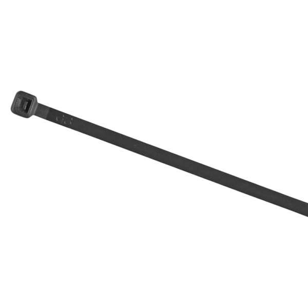 East Penn® - 6" x 40 lb Nylon Black UV Resistant Cable Ties