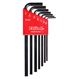 Eklind® - Hex-L™ 7-Piece 5/64" to 1/4" SAE Long Arm Hex Key Set