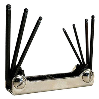 Eklind® - 7-Piece 1/16" to 5/32" SAE Ball End Folding Hex Keys