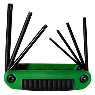 Eklind® - Ergo Fold™ 7-Piece T10 to T40 Folding Tamper Resistant Torx Keys