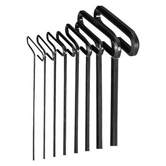 Eklind® - Metric T-Handle Metal Loop Hex Key Set