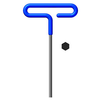 Eklind® - 10 mm Metric Dipped Loop T-Handle Hex Key