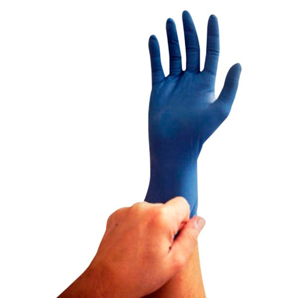 Emerald PPP® - Total Max™ Hi-Risk™ Large Powder-Free Blue Latex Disposable Gloves
