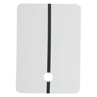 EMM Colad® - 100 Pieces White Steel Spray Samples with 15 mm Hole