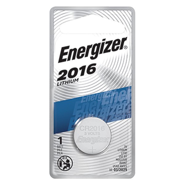 Energizer® - CR2016 3 V Lithium Button and Coin Cell Battery