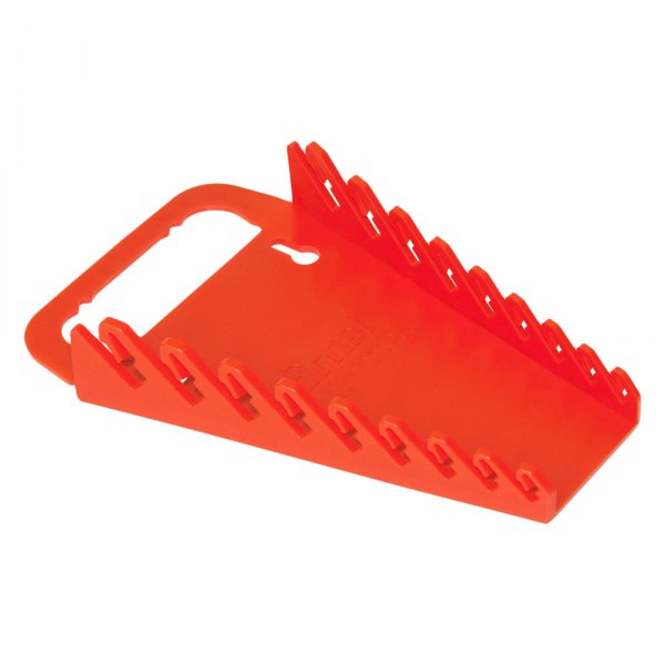 Ernst® - 9-Slot Red Gripper Wrench Rack