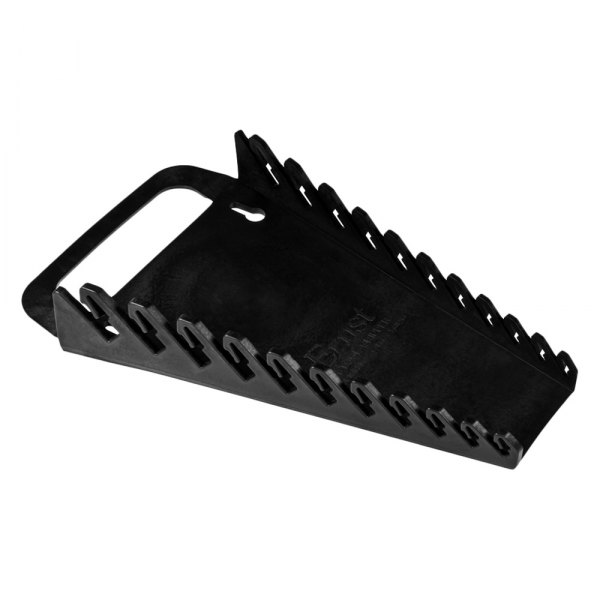 Ernst® - 11-Slot Black Gripper Wrench Rack