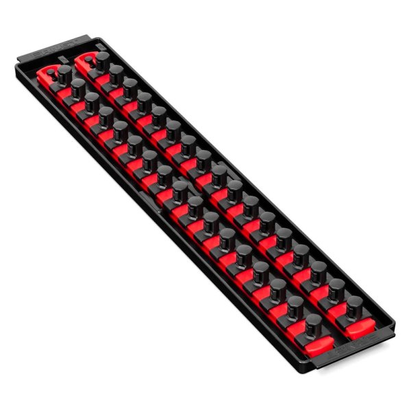 Ernst® - Boss™ 1/2" Drive Red 2-Row Socket Tray