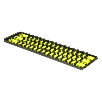 Ernst® 8460HV - Boss™ 1/4"-1/2" Drive Hi-Viz 3-Row Socket Tray