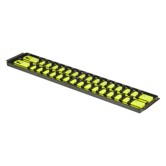 Ernst® - Boss™ 3/8" Drive Hi-Viz 2-Row Socket Tray
