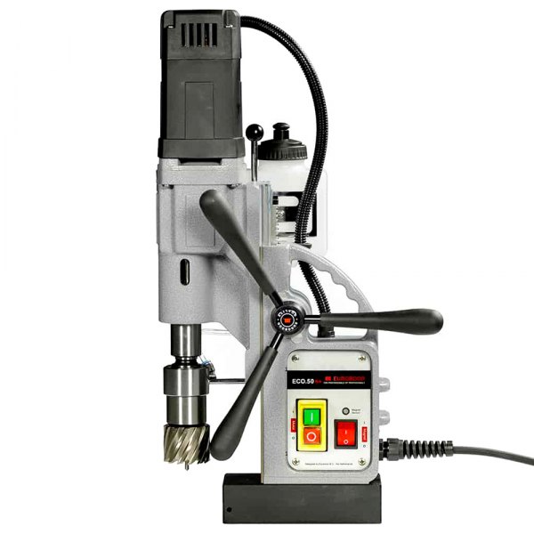 Euroboor® - 7/16" to 2" 110 V Magnetic Drilling Machine with Magnet LED indicator and 2-Way Magnet Function